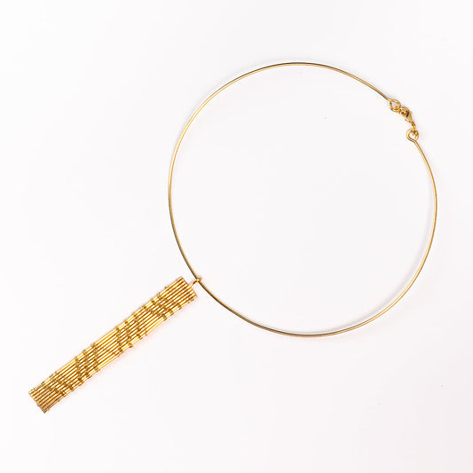 Bamboo Becca Aretes y Collar