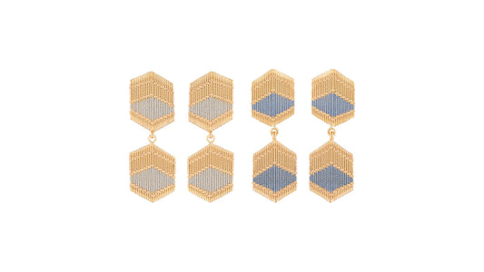 Aretes Eulalia Dos piezas