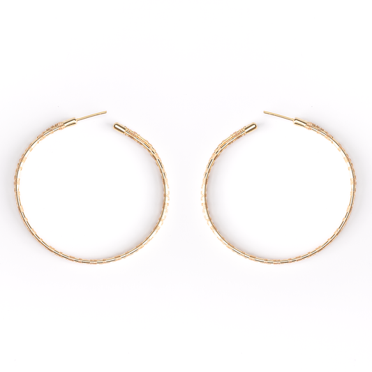 Bamboo Gretta Hoops
